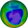 Antarctic Ozone 2008-09-23